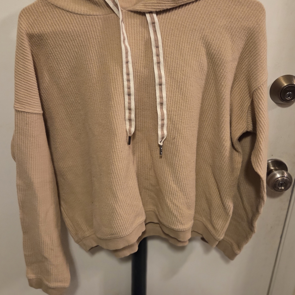 Aerie Tan Knit Top
